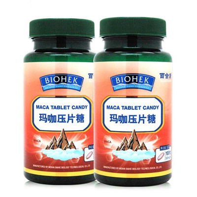 Maca tablet candy